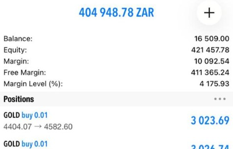 Member WhatsApp screenshot showing a closed XAUUSD position in profit — shared in the private group on 27 March